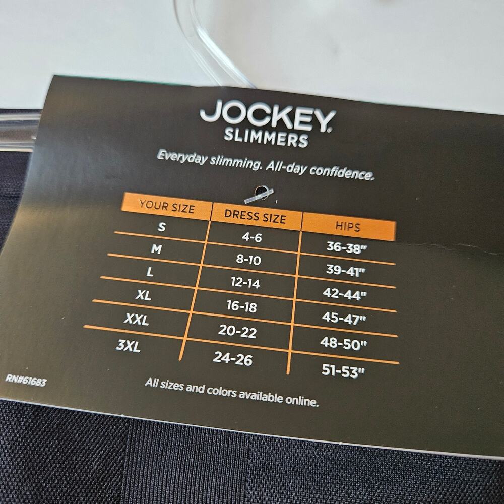 Jockey Slimmers Underwear, Size XXL (20/22) High Rise No-Roll Waistband - Picture 6 of 6